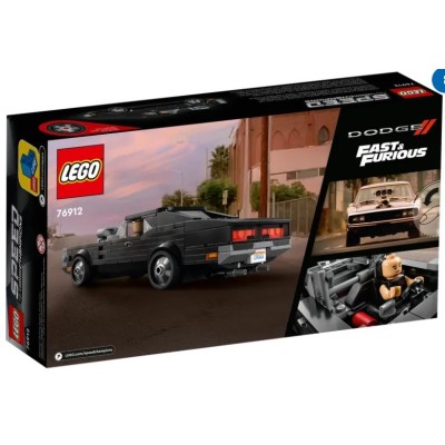 LEGO SPEED CHAMPIONS FAST AND FURIOUS 1970 DODGE CHARGER R T 76912