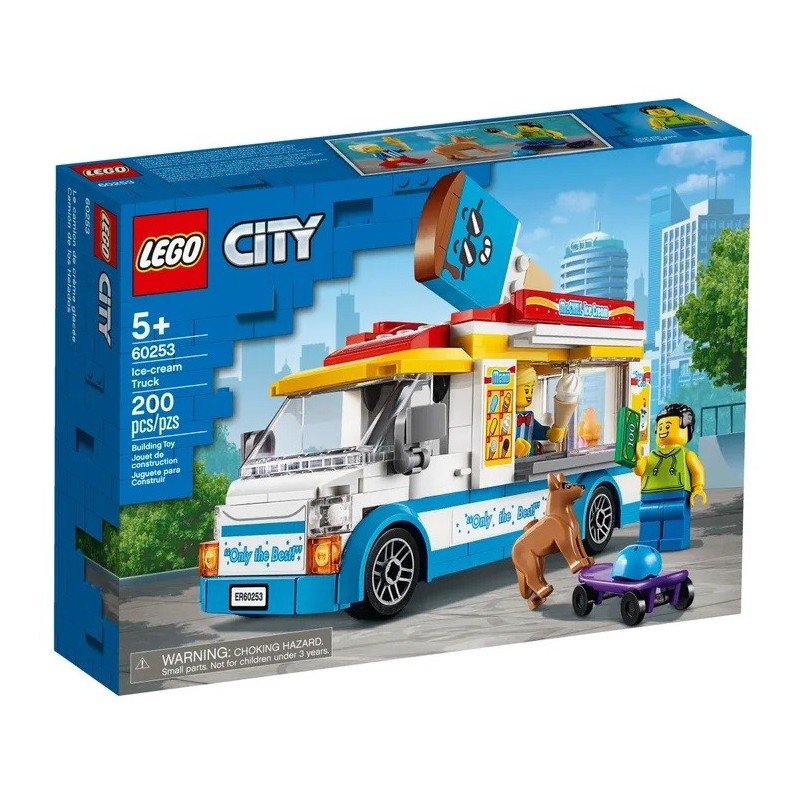 LEGO CITY LE CAMION DE LA MARCHANDE DE GLACES 60253