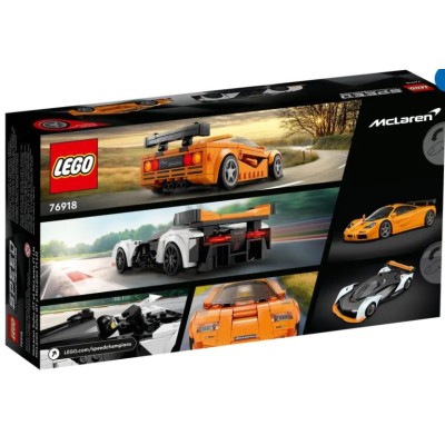 LEGO SPEED CHAMPIONS MCLAREN SOLUS GT ET MCLAREN F1 LM 76918