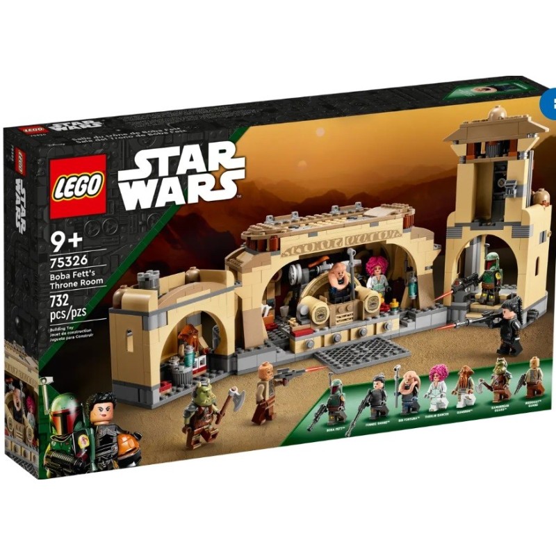 LEGO STAR WARS LA SALLE DU TRONE DE BOBA FETT 75326