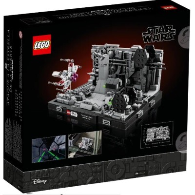 LEGO STAR WARS DIORAMA DE LA POURSUITE DANS LES TRANCHEES DE L ET 75329