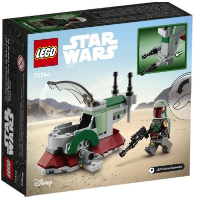 LEGO STAR WARS LE VAISSEAU DE BOBA FETTMICROFIGHTER 75344