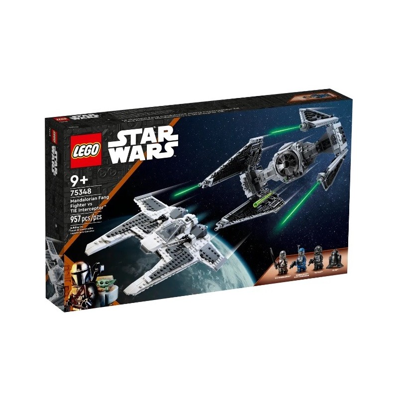 LEGO STAR WARS LE CHASSEUR FANG MODALORIEN CONTRE LE TIE 75348