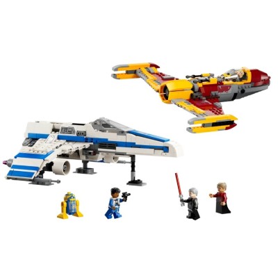 LEGO STAR WARS E WING DE LA NOUVELLE REPUBLIQUE VS SNUBFIGHTER DE 75364