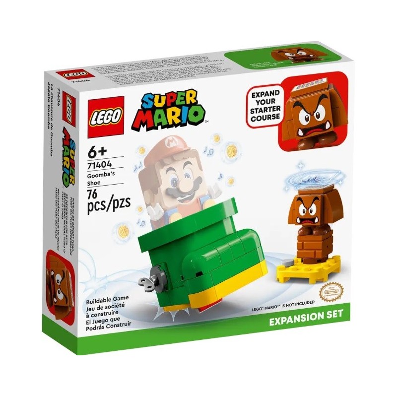 LEGO SUPER MARIO ENSEMBLE D EXTENSION LA CHAUSSURE DU GOOMBA 71404