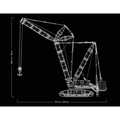 LEGO TECHNIC LA GRUE SUR CHENILLES LIEBHERRLR13000 42146