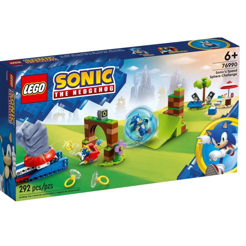 LEGO SONIC LE DEFI DE LA SPHERE DE VITESSE 76990