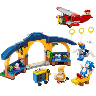 LEGO SONIC L AVION TORNADO ET L ATELIER 76991