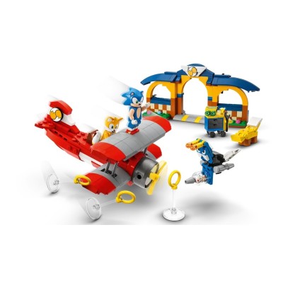 LEGO SONIC L AVION TORNADO ET L ATELIER 76991