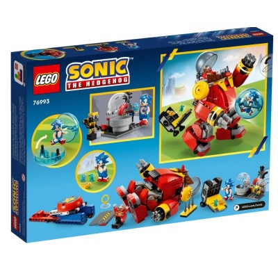 LEGO SONIC HEROS VS LE ROBOT DU MECHANT 76993