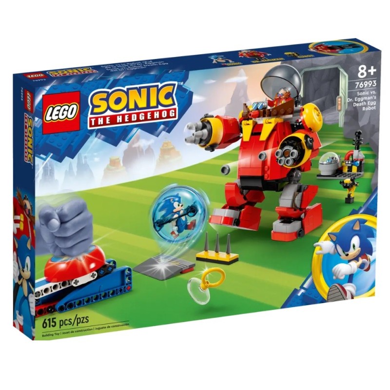 LEGO SONIC HEROS VS LE ROBOT DU MECHANT 76993