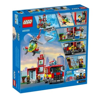 LEGO CITY LA CASERNE DES POMPIERS 60320