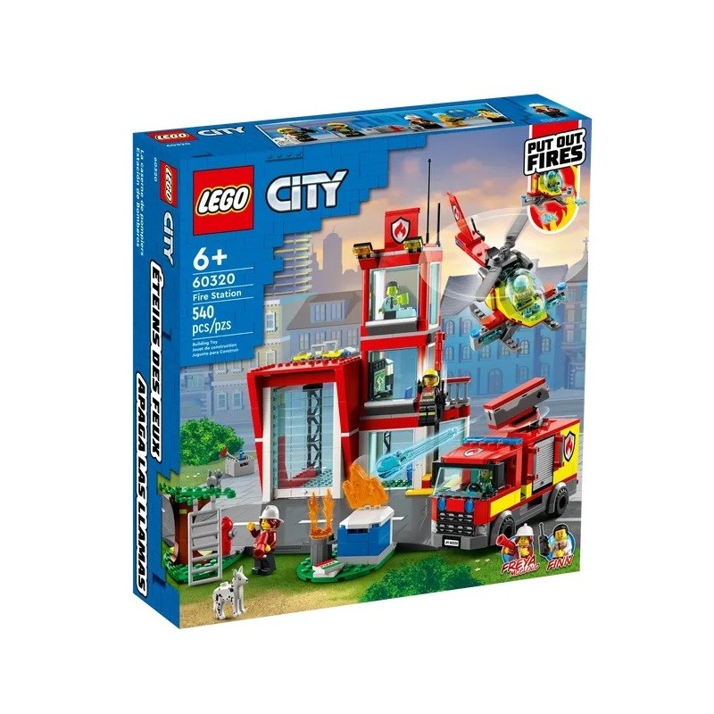 LEGO CITY LA CASERNE DES POMPIERS 60320
