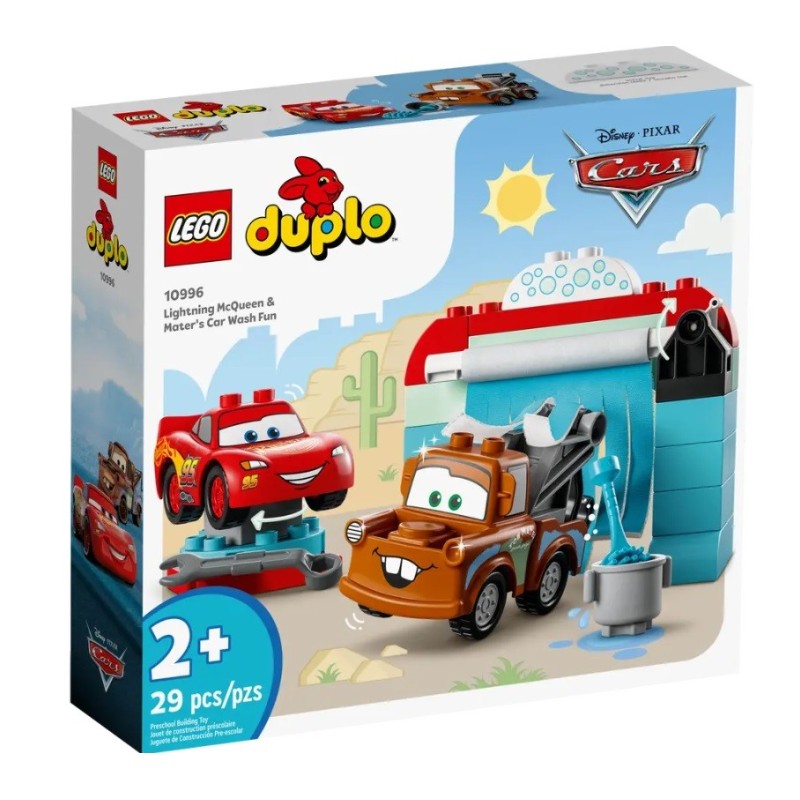 DUPLO DISNEY PRINCESS LA STATION DE LAVAGE AVEC FLASH MCQUEEN ET MARTIN 10996