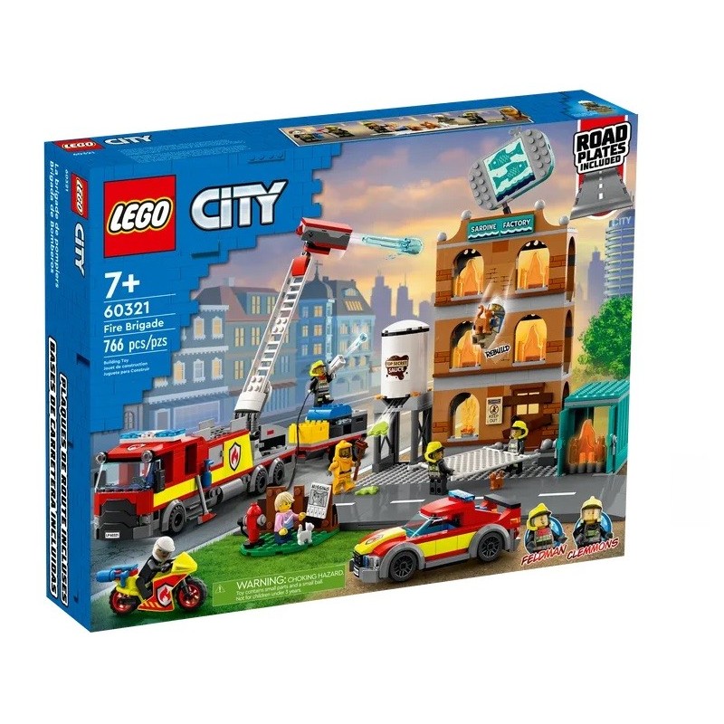 LEGO CITY LA BRIGADE DES POMPIERS 60321