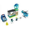 DUPLO RESCUE LE COMMISSARIAT ET L HELICOPTERE DE LA POLICE 10959