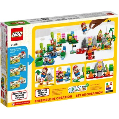 LEGO SUPER MARIO SET LA BOITE A OUTILS CREATIVE 71418