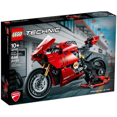 LEGO TECHNIC DUCATI PANIGALE V4 R 42107