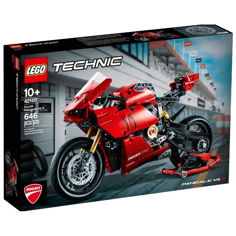 LEGO TECHNIC DUCATI PANIGALE V4 R 42107