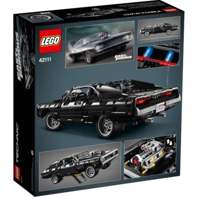LEGO TECHNIC LA DODGE CHARGER DE DOM 42111