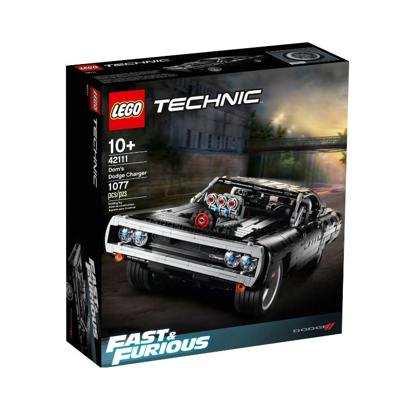 LEGO TECHNIC LA DODGE CHARGER DE DOM 42111