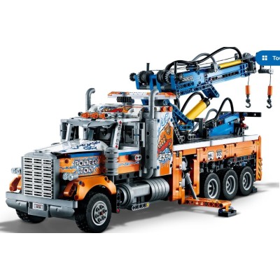 LEGO TECHNIC LE CAMION DE REMORQUAGE LOURD 42128