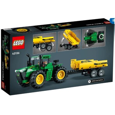 LEGO TECHNIC TRACTEUR JOHN DEERE 9620R 4WD 42136