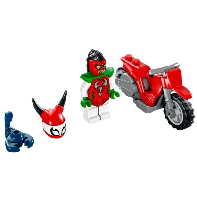 LEGO CITY LA MOTO DE CASCADE DU SCORPION TEMERAIRE 60332