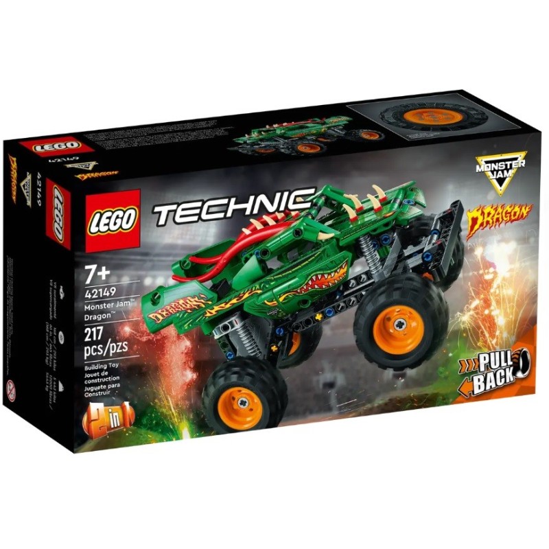 LEGO TECHNIC MONSTER JAM DRAGON 42149