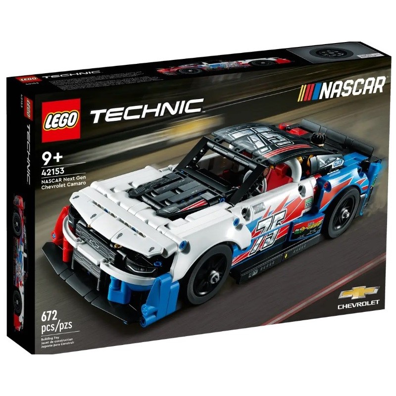 LEGO TECHNIC CHEVROLET CAMARO ZL1 NASCAR NEXT GEN 42153