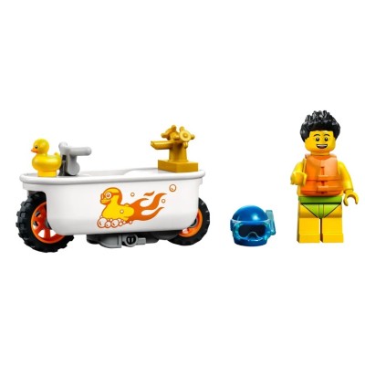 LEGO CITY LA MOTO DE CASCADE BAIGNOIRE 60333