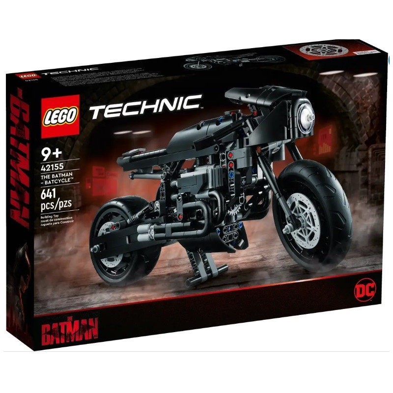 LEGO TECHNIC LE BATCYCLE DE BATMAN 42155