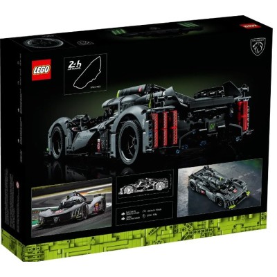 LEGO TECHNIC PEUGEOT 9X8 24H LE MANS HYBRID HYPERCAR 42156