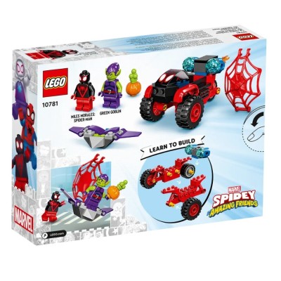 LEGO SPIDEY MILES MORALES LE TECHNO TRIKE DE SPIDER MAN 10781