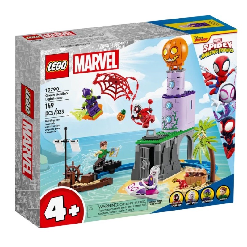 LEGO SPIDEY L EQUIPE SPIDEY AU PHARE DU BOUFFON VERT 10790