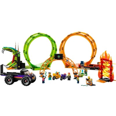 LEGO CITY L ARENE DE CASCADE AVEC DOUBLE LOOPING 60339