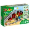 DUPLO MA VILLE LES RAILS ET LE PONT DU TRAIN 10872