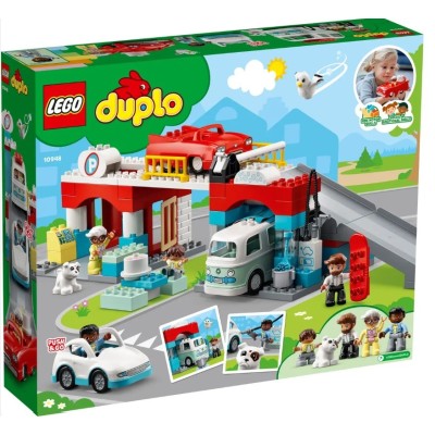 DUPLO MA VILLE LE GARAGE ET LA STATION DE LAVAGE 10948