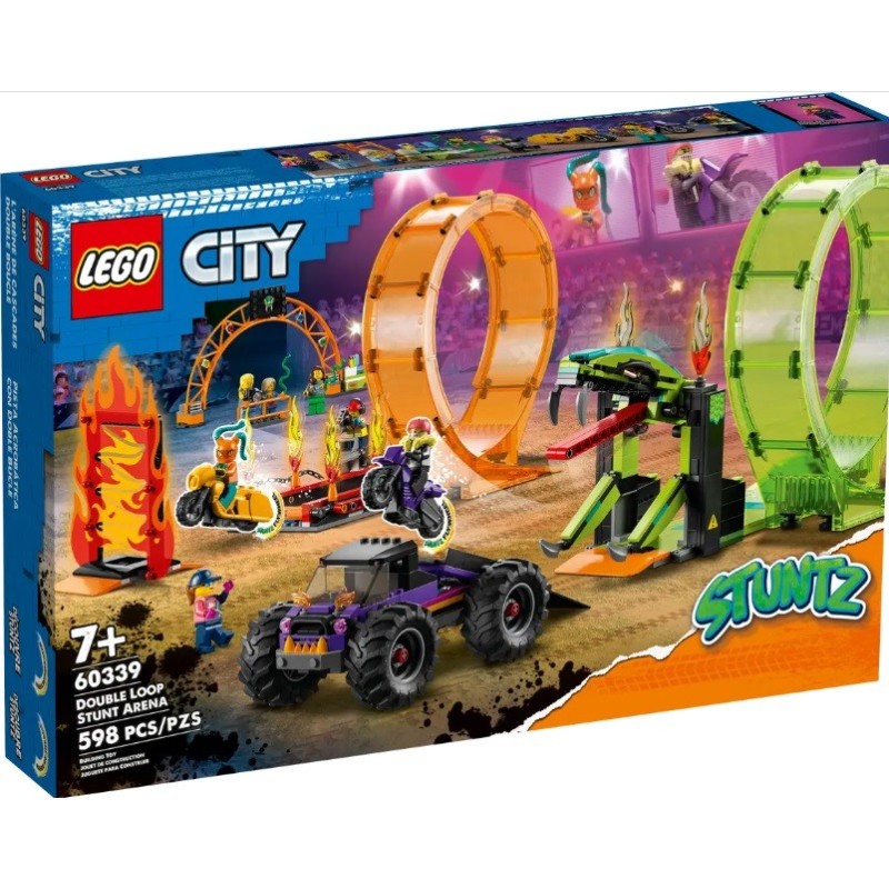 LEGO CITY L ARENE DE CASCADE AVEC DOUBLE LOOPING 60339