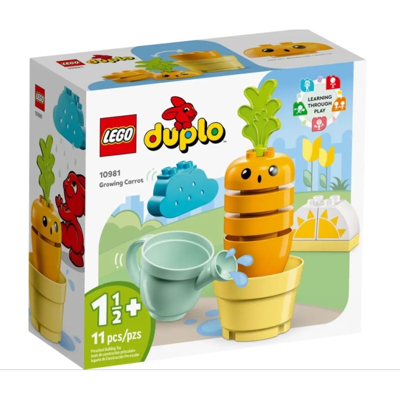 DUPLO MES 1ERS PAS LA CAROTTE QUI POUSSE 10981