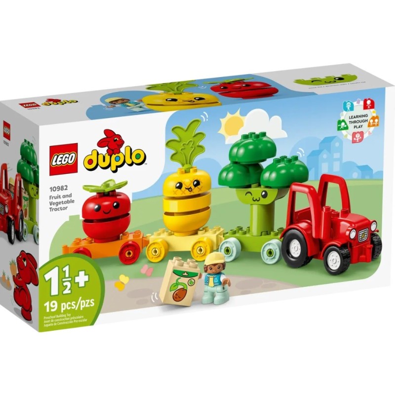 DUPLO MES 1ERS PAS LE TRACTEUR DES FRUITS ET LEGUMES 10982