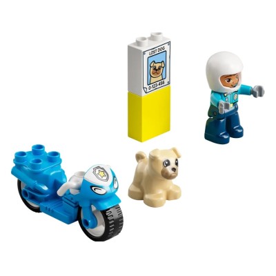 DUPLO RESCUE LA MOTO DE POLICE 10967