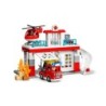 DUPLO RESCUE LA CASERNE ET L HELICOPTERE DES POMPIERS 10970