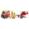 DUPLO RESCUE LA CASERNE ET L HELICOPTERE DES POMPIERS 10970