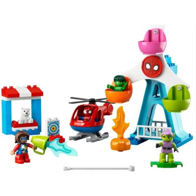 DUPLO SUPER HERO SPIDER MAN ET SES AMIS AVENTURES A LA FETE FORAINE 10963