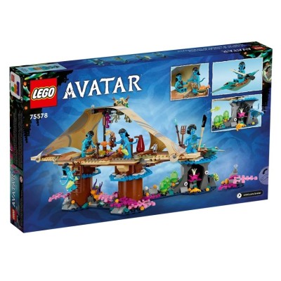 LEGO AVATAR LE VILLAGE AQUATIQUE DE METKAYINA 75578