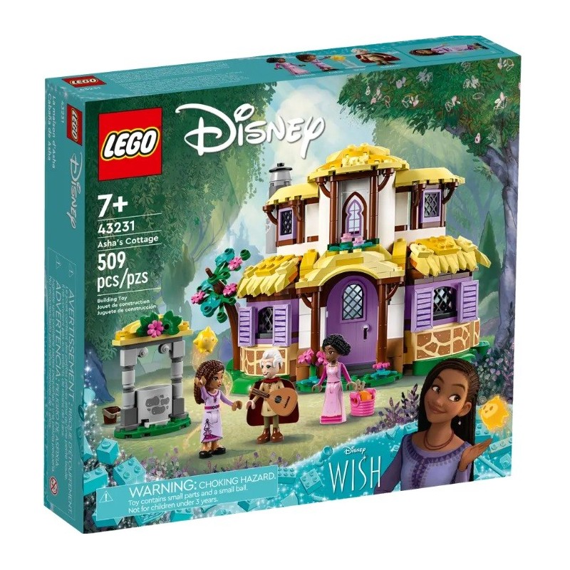 LEGO DISNEY PRINCESS LA CHAUMIERE D ASHA 43231