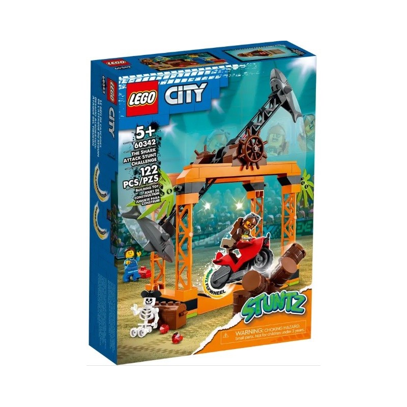 LEGO CITY LE DEFI DE CASCADE L ATTAQUE DES REQUINS 60342