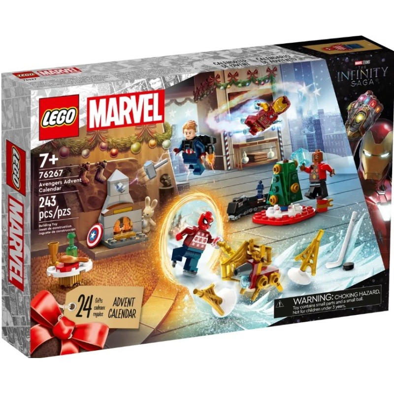 LEGO ADVENT CALENDAR LE CALENDRIER DE L AVENT LEGO SUPER HEROS 76267