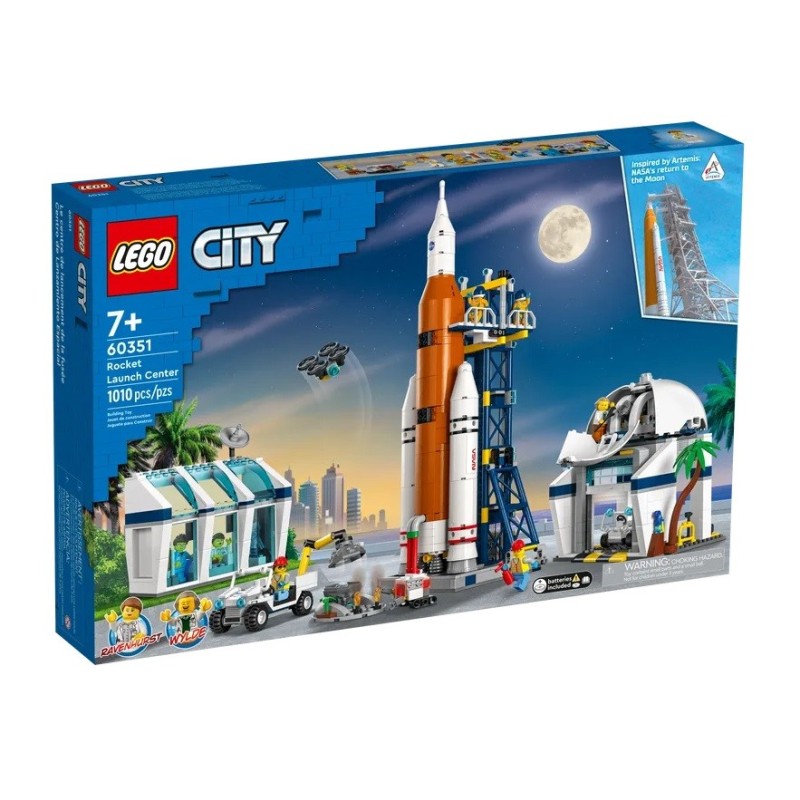 LEGO CITY LA BASE DE LANCEMENT DE LA FUSEE 60351